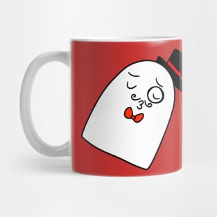 Kissy Dapper Ghost Mug